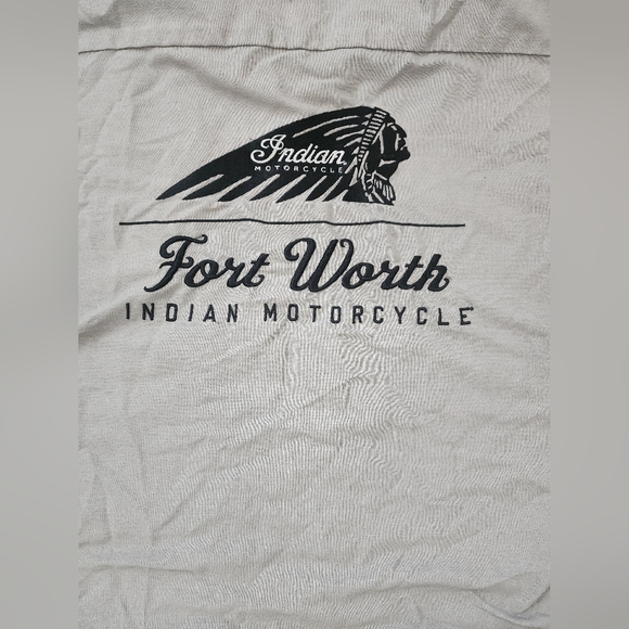 Indian Motorcycle RED KAP Size Large Shirt - Picture 2 of 2